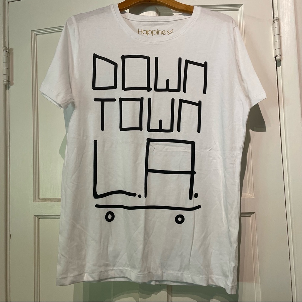 Happiness Los Angeles Rimini tee 100% cotton NWOT